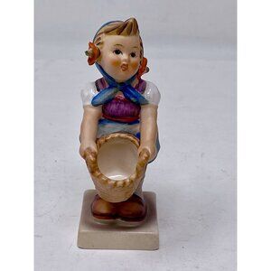 Vintage Hummel Figurine Little Helper # 73 TMK4 Germany 1960s Girl With Basket